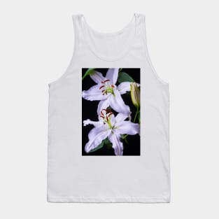 Two Beautiful White Lillies Tank Top